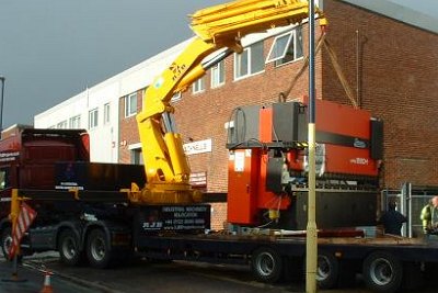 relocation of heavy machinery, industrial machinery relocation service